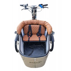 Nihola cargo bike cushion set model capi color cognac
