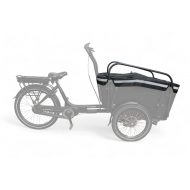 Vogue Carry 3 bakfiets waterdichte afdekhoes box cover kleur zwart