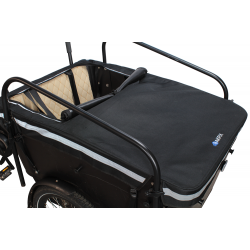 Vogue Carry 3 cargo bike waterproof cover box cover color black