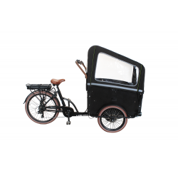 Vogue Supreme cargo bike rain tent cover color black (without tent poles)