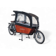 Bakfiets.nl XL waterproof rain tent Rain cover Cargo Bike Long extra high black-colored rain cover rain cover Bakfiets.nl XL waterproof rain tent Rain cover Cargo Bike Long extra high black-colored rain cover rain cover