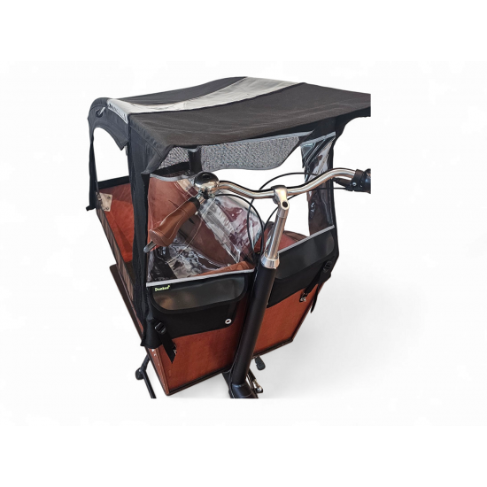 Bakfiets.nl XL waterproof rain tent Rain cover Cargo Bike Long extra high black-colored rain cover rain cover Bakfiets.nl XL waterproof rain tent Rain cover Cargo Bike Long extra high black-colored rain cover rain cover