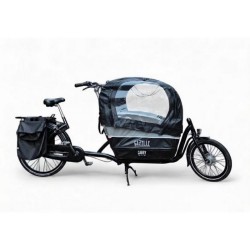 Regenhuif regentent geschikt voor Gazelle Cabby bakfiets