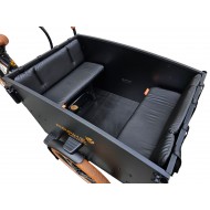 Raaks Bremerton bakfiets kussenset model evi kleur zwart