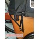 Vogue Carry 2 cargo bike rain tent model Kayra color black (without tent poles)