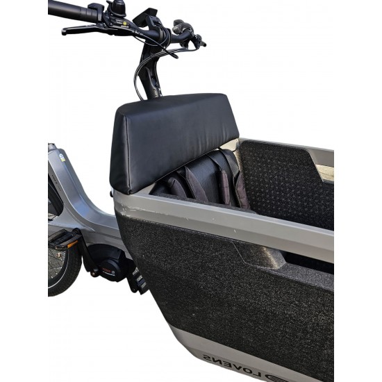 Lovens cargo bike lounge cushion, color black